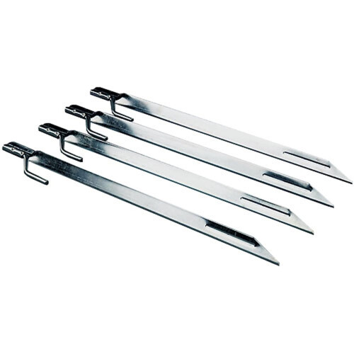 Coleman Coleman acampamento estacas de barraca de 12 polegadas estacas de barraca de metal