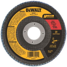 DEWALT Tarcza lamelkowa Cyrkonia 4-1/2-cala x 7/8-cala, ziarnistosc 60 (DW8308)