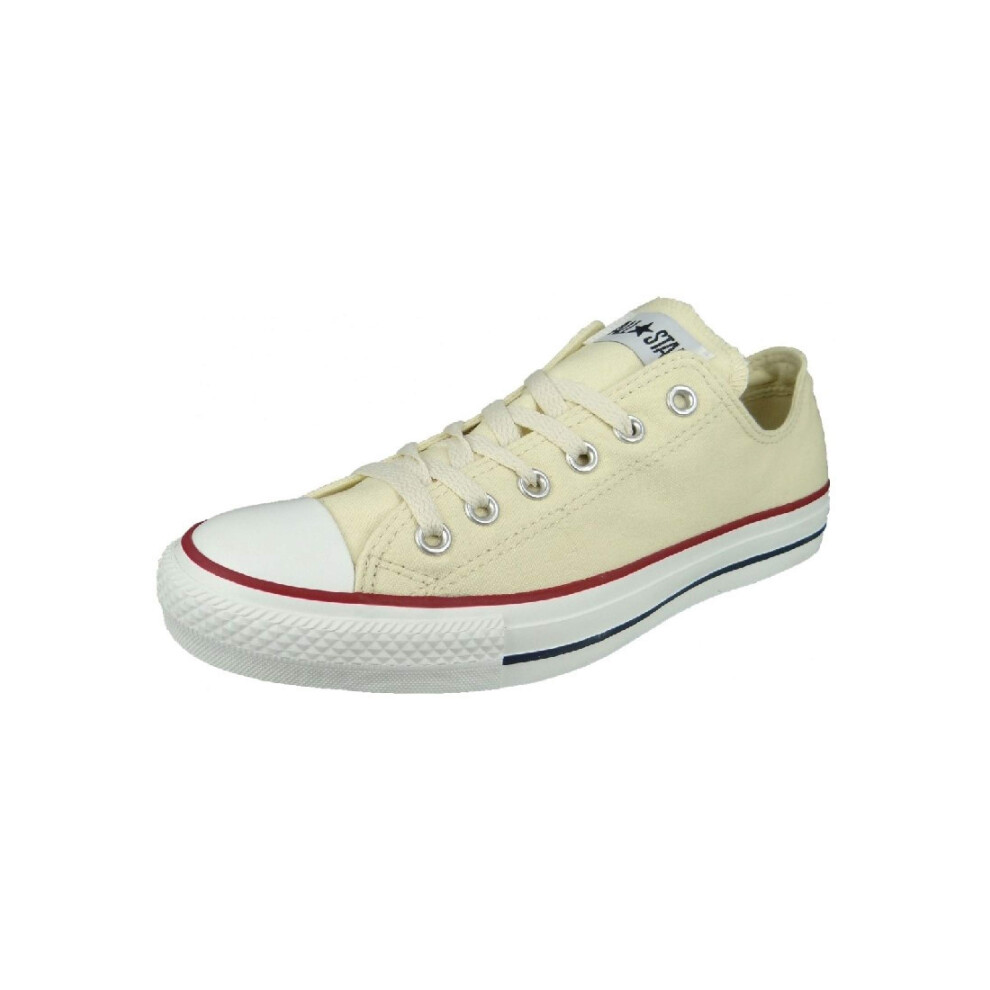 Converse Unisex M9165 Chuck Taylor All Star Ox Sneaker  Unbleached White  Men's 8.5 Women's 10.5