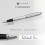 Cross Cross Townsend Refillable Rollerball Pen  Chrome-Plated Appointments  Includes Luxury Gift Box - Lustrous Chrome 2
