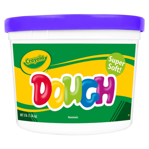 Crayola Crayola Dough - Purple (3lb) Modelagem a granel Dous 1