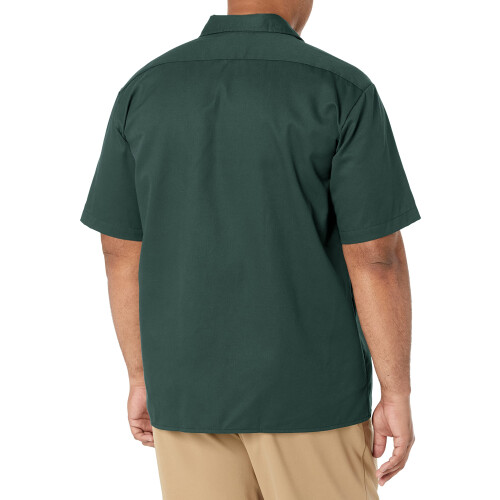 Dickies Camicia da lavoro da uomo a maniche corte Dickies Hunter Green Small 1