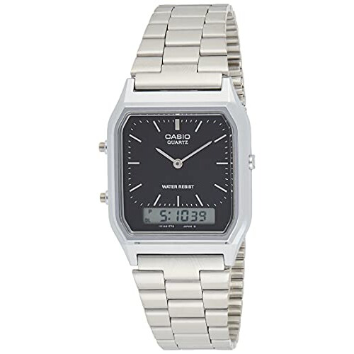 Casio Casio AQ-230A-1DMQYEF Ανδρικό Ρολόι με Συνδυασμένη Σιλικόνη