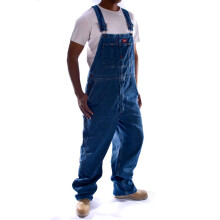 Dickies mens Bib overalls and coveralls workwear apparel Stone Washed 42W x 32L US