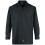 Dickies Dickies mens Long-sleeve work utility button down shirts, Black, X-Large US 4