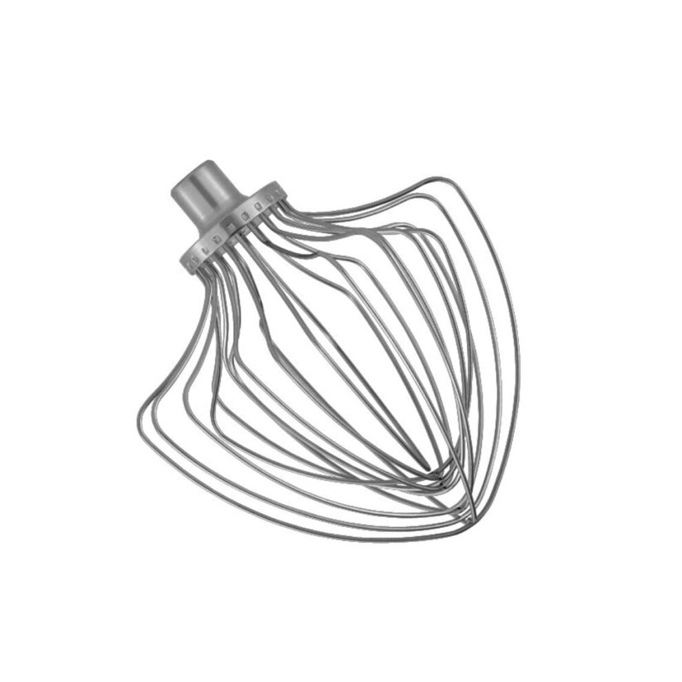 KitchenAid 11-Wire Whip for select 5  5.5 and 6 Quart Bowl-Lift Stand Mixers Silver