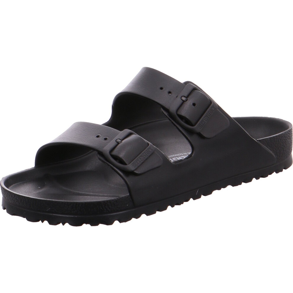 Birkenstock Women's Arizona Birko-Flo Black Sandals - 44 M EU