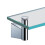 Gatco Gatco 4716 Bleu Glasregal, Chrom, 20,13"" x 4,30"" 2