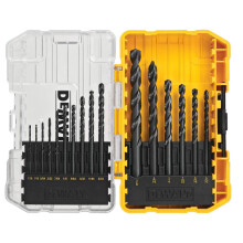 DEWALT DW1176 Oxid-Set, Schwarz, 16-teilig