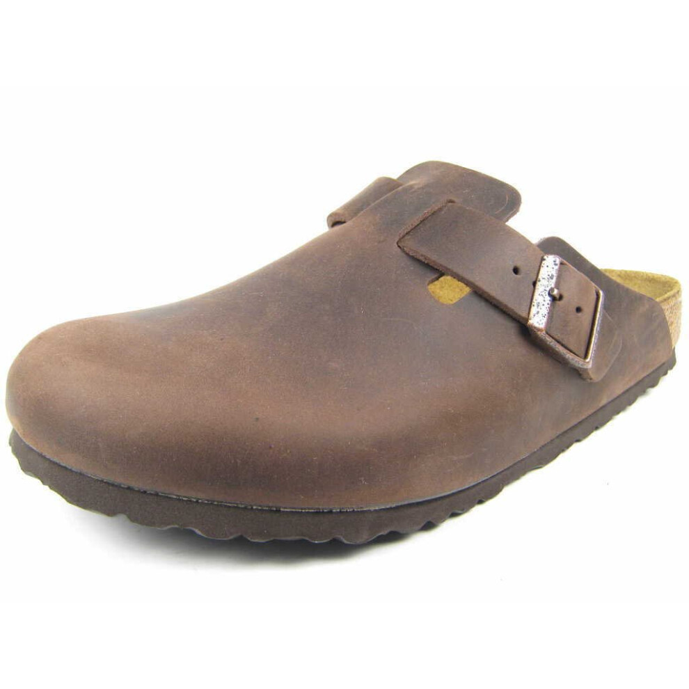 Birkenstock Unisex Boston clog Habana Oiled Leather 43 M EU
