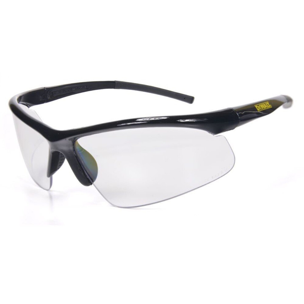 Dewalt Dpg51-1C Radius Clear 10 Base Curve Lens Protective Safety Glasses
