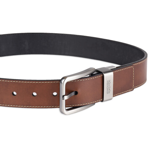 Kenneth Cole Ζώνη Kenneth Cole Ανδρική (Αναστρέψιμη), Καφέ/Μαύρη, 32 2