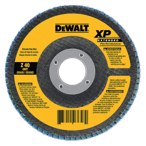 DeWalt DEWALT DW8261 Δίσκος με πτερύγια 5 ιντσών επί 7/8 ιντσών 120g XP