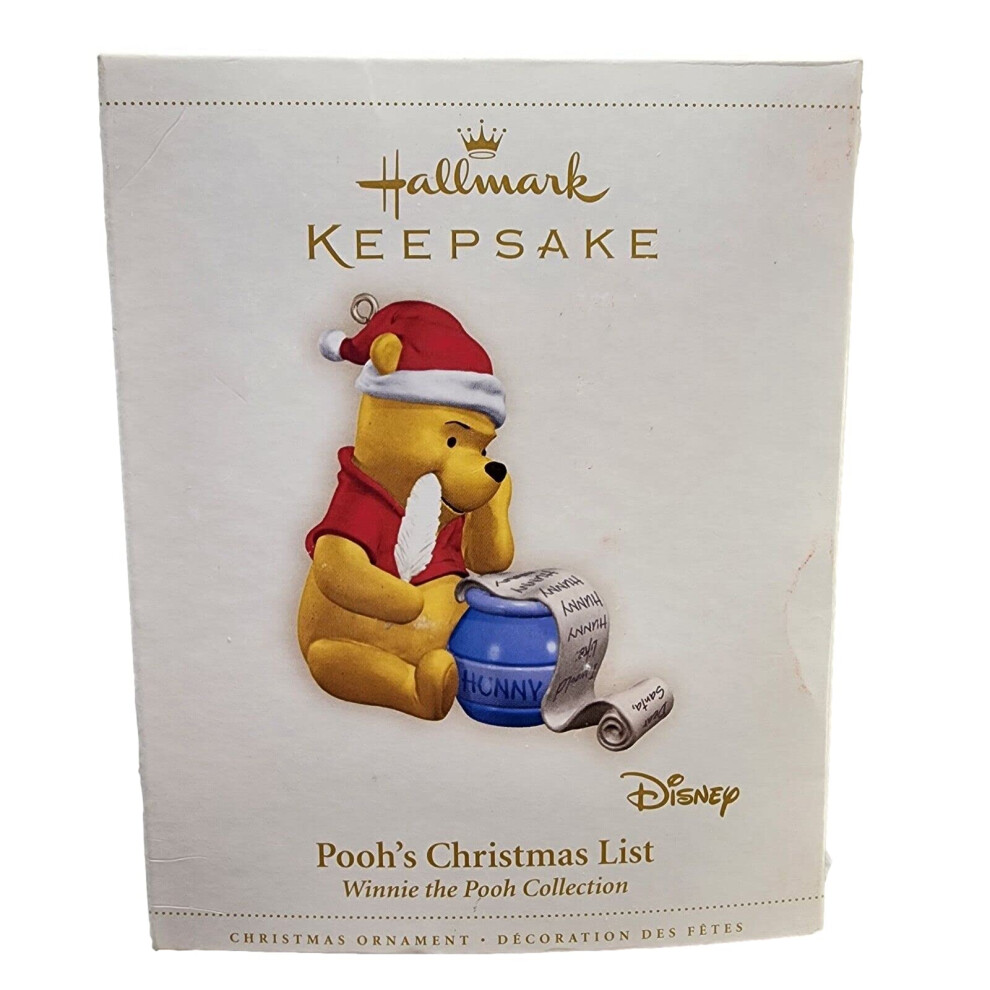 Kubuś Puchatek-Lista śWiąT BożEgo Narodzenia Puchatka 2006 Ozdoba Probiercza QXD8323-image