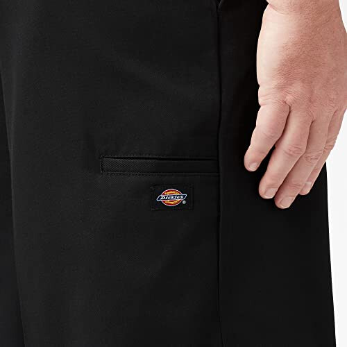 Dickies Dickies masculino de 15 polegadas trabalham curto com bolso multi -uso preto 38 2
