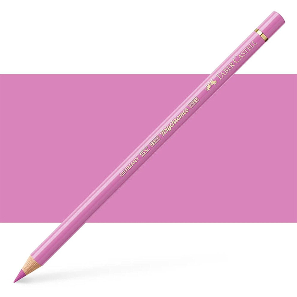 Faber-Castell Polychromos Artists' Single Pencil - Colour 119 Light Magenta
