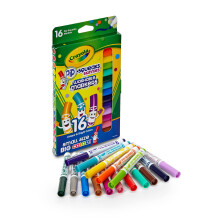 Crayola Pest   v   t Pip Squeaks Skinnies -tussit, 16 kpl, koulutarvikkeiden lahjat pojille ja tyt   ille