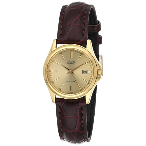 Casio CASIO COLLECTION Mod. LADY DATE LEATHER - GOLD