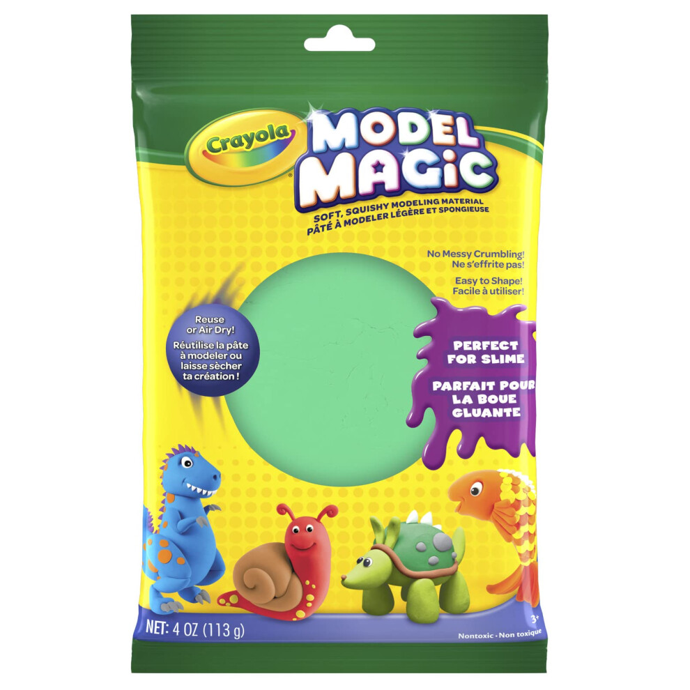 Crayola Model Magic in Green  Modeling Clay Alternative  4oz