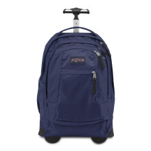 Sac     dos     roulettes JanSport Driver 8 - Sac de voyage     roulettes avec housse pour ordinateur portable 15 pouces, taille unique, bleu marine