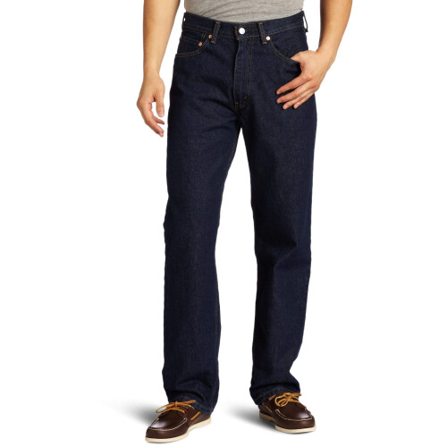 Levi's Levis m?nds 550 afslappede pasform Jean Rinse 38X30 1