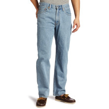 Jean homme Levi's 550 coupe décontractée (disponible en grandes tailles), délavé clair, 29W x 30L