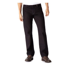 Levi's Heren 550 Relaxed Fit Jeans (Ook Beschikbaar in Groot & Lang), Zwart, 32W x 30L