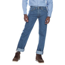 Jeans Levi's 505 para hombre, corte regular, lavado medio, 32W x 34L
