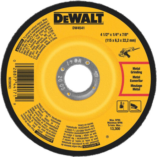 DeWalt Taglio rapido ABR da 4-1/2"""" X 1/4"""" X 7/8""""