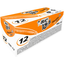 BIC Kids Visacolor XL Ecolutions Box of 12 Orange Colouring Felt Pens