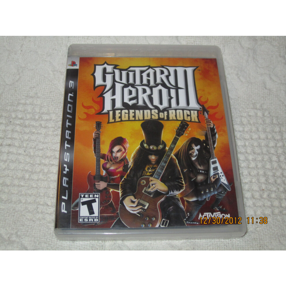 Guitar Hero Iii: Legends Of Rock Playstation 3 (Nur Spiel)-image