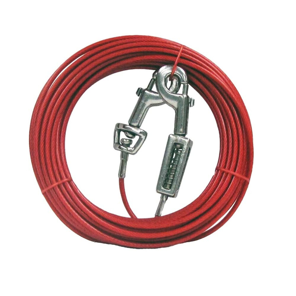 Attache pour chien Boss Pet Products Q3540 SPG 99, c   ble de 12,2 m, grand