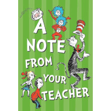 Eureka Dr. Seuss Kat in de hoed leraar kaarten 36 postbare ansichtkaarten (831903)