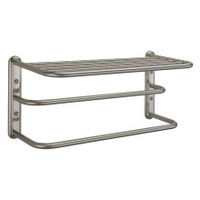 Gatco 1541SN 10-Inch by 20-Inch Towel Rack  Satin Nickel