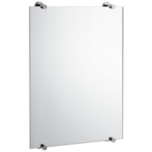 Gatco 1561 Latitude II Miroir rectangulaire sans cadre ΰ montage fixe de 30 po, chrome de 30 pouces