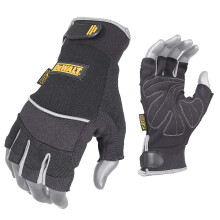 DeWalt DPG230XL Technicians Fingerless Synthetic Leather Glove X-Large