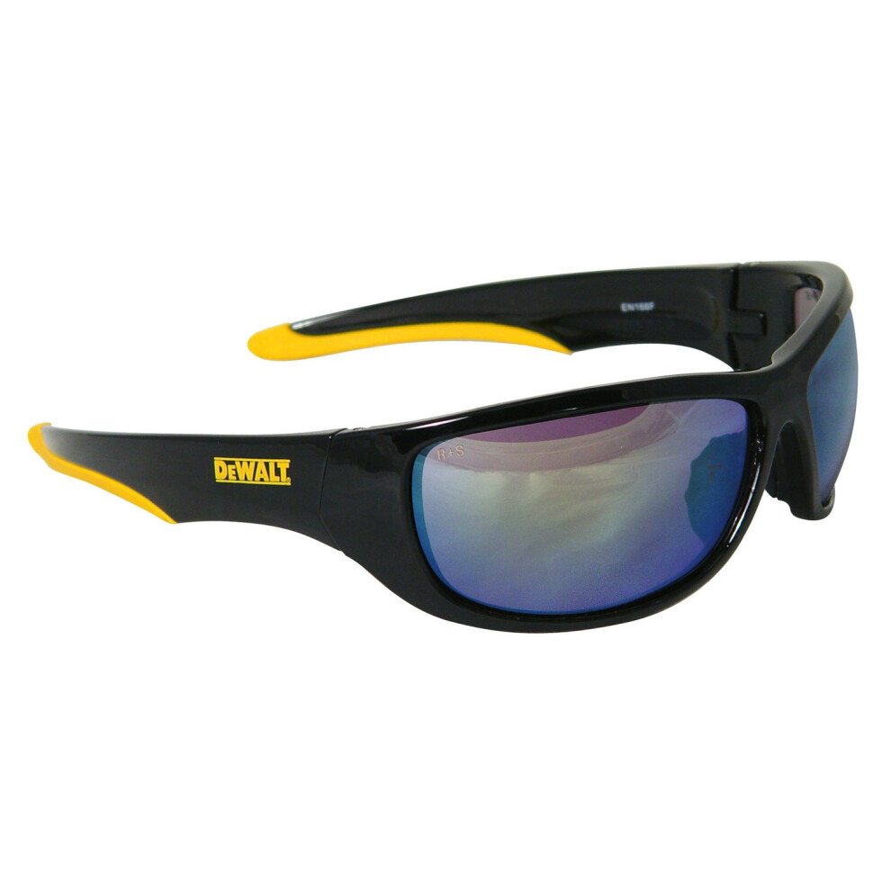 DEWALT DPG94-YC Dominator Safety Glasses  Yellow Mirror Lens