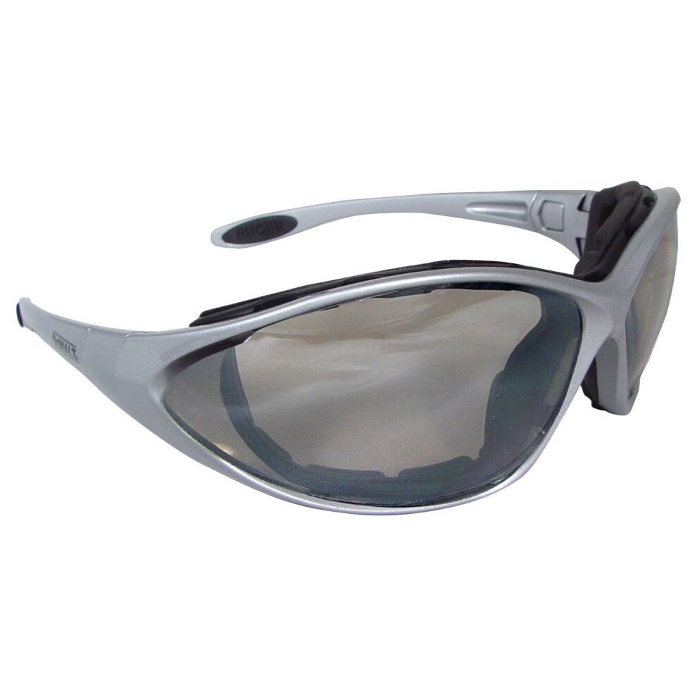 DeWalt DPG95-9C Framework Safety Glasses with Foam Lined Frame  Indoor/Outdoor Lens