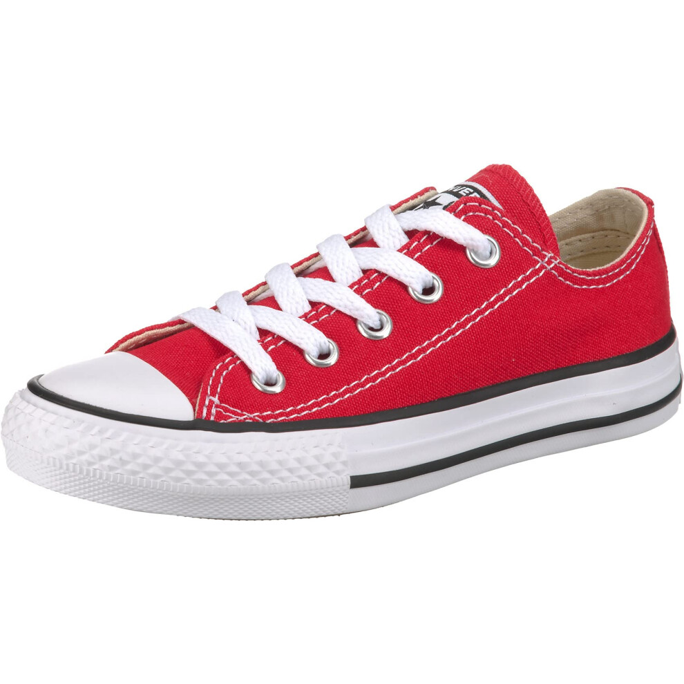 Converse unisex-child Chuck Taylor All Star Low Top Sneaker  red  1 M US Little Kid