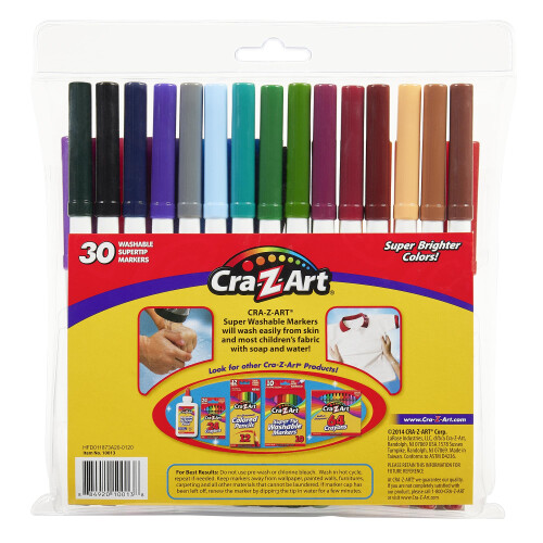 Cra-Z-Art wasbare Super Tip-markers, 30 stuks 1