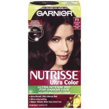 Garnier Nutrisse Haarkleur, R1 Donker Intense Kastanje Voedende Kleurcrème Permanent