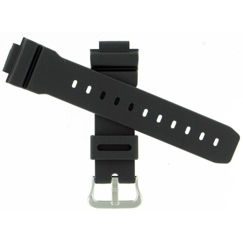 Casio Casio 71606395 musta kuminen kellonranneke 16 mm (26 mm)