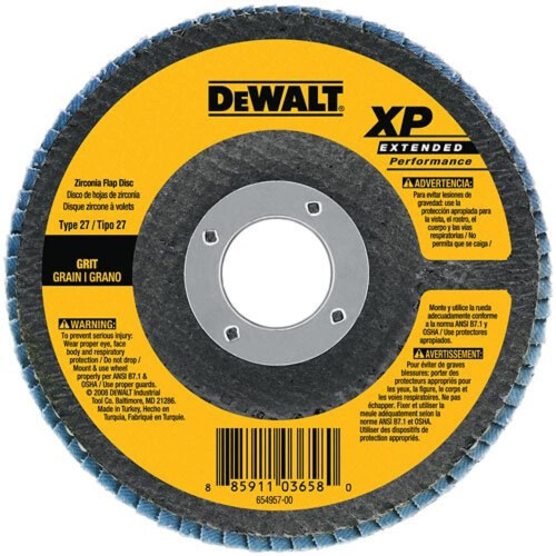 DeWalt DEWALT DW8256 Δίσκος με πτερύγια 4-1/2 ίντσας επί 5/8 ίντσας-11 80G