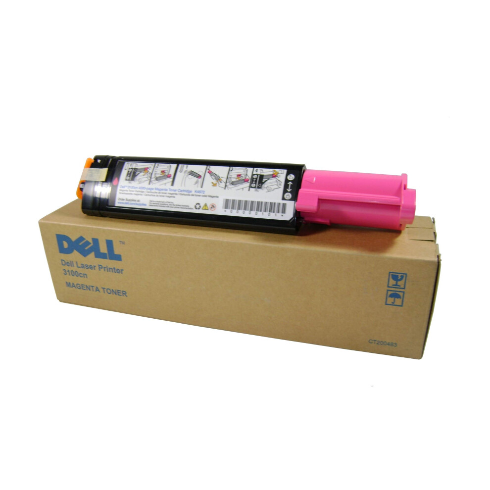 Photos - Ink & Toner Cartridge Dell K4972 CT200483 3000CN 3100CN Toner Cartridge  in Retail Packaging Pink K4972 (Magenta)
