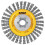 DeWalt DEWALT DW4925B Τροχός 4 ιντσών επί 5/8 ιντσών-11 HP .020 από ανθρακονήματα με σύρμα Stringer 1