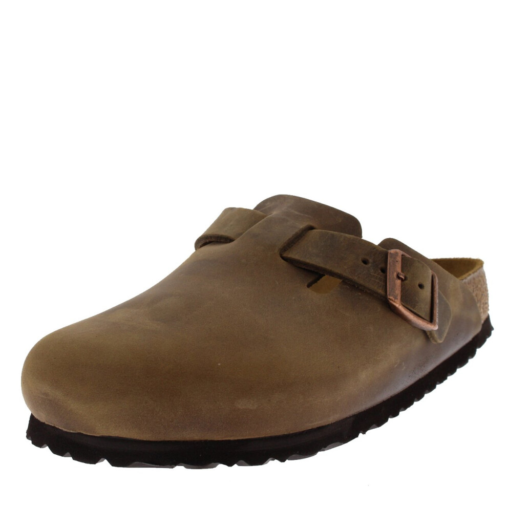 Birkenstock Men's Clogs  Brown Tabacco Brown  6-6.5