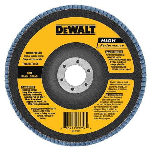 DeWalt DEWALT DW8380 Δίσκος με πτερύγια 6 ιντσών x 7/8 ιντσών 40G τύπου 29 ίππων