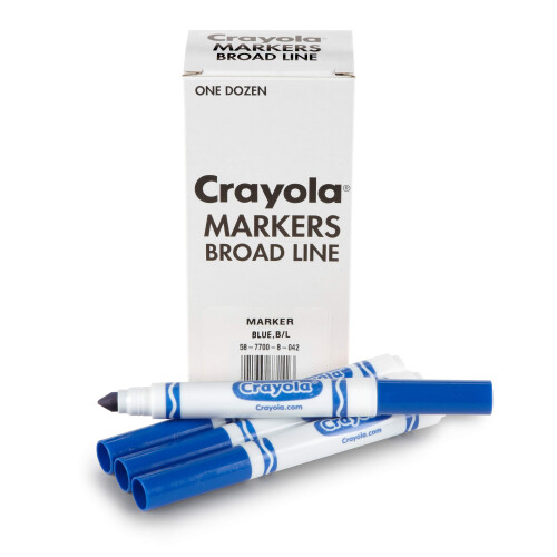 Crayola ?a??ad???? Crayola Broad Line - ?p?e (12 te????a) ??a pa?d??, s?????? e?d? ???a ??a e?pa?de?t?????, ?? t?????? ?a??ad???? a?ta??a?t???? ?e epa?a???s?? 1