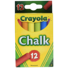 Crayola-liitu, eri v  rej  , 12 tikkua laatikossa