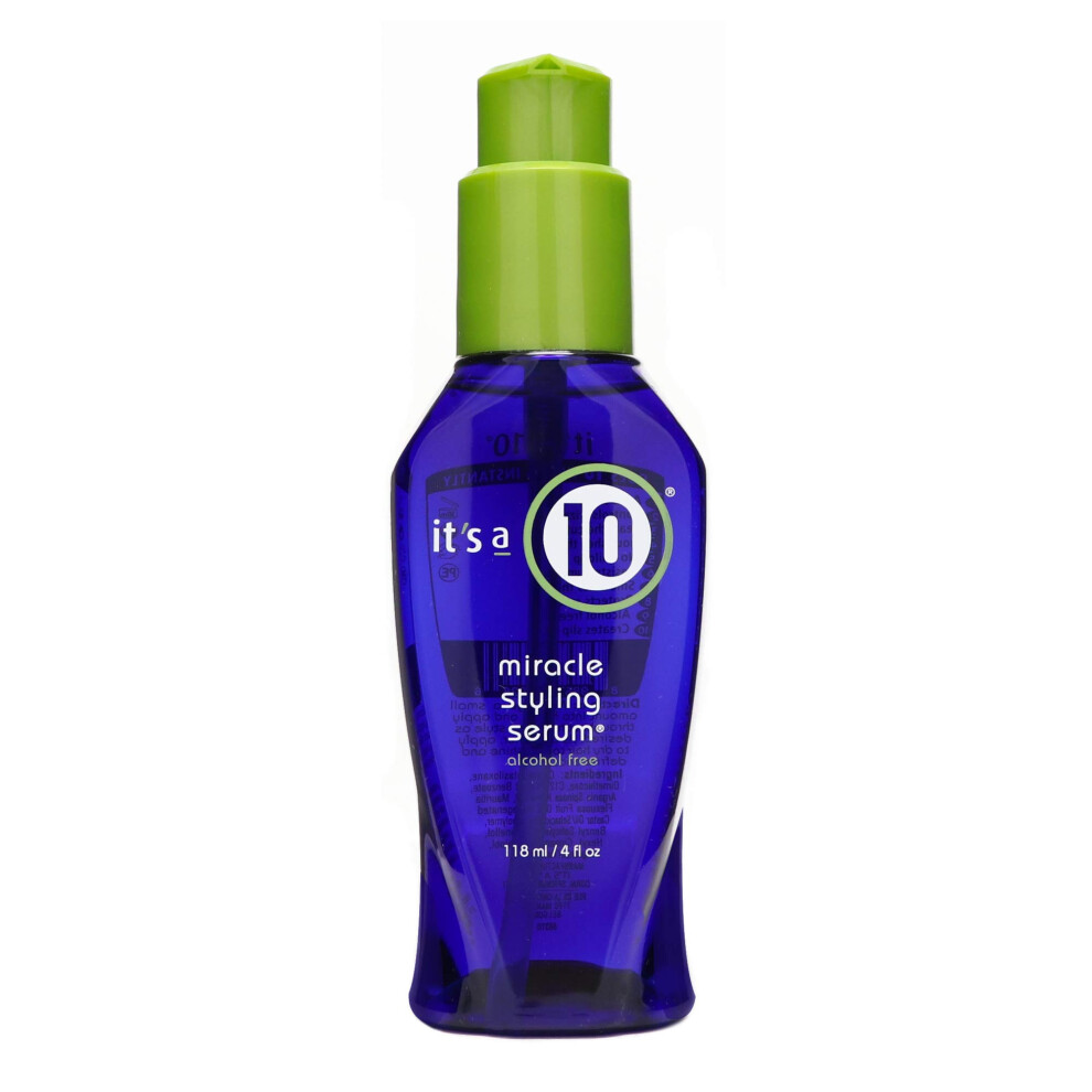 It's A 10 Haircare Miracle Styling Serum By Its A 10 For Unisex - 4 Oz Serum